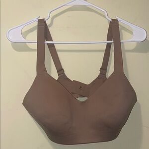 Womens Lululemon Athletica Tan Sports Bra